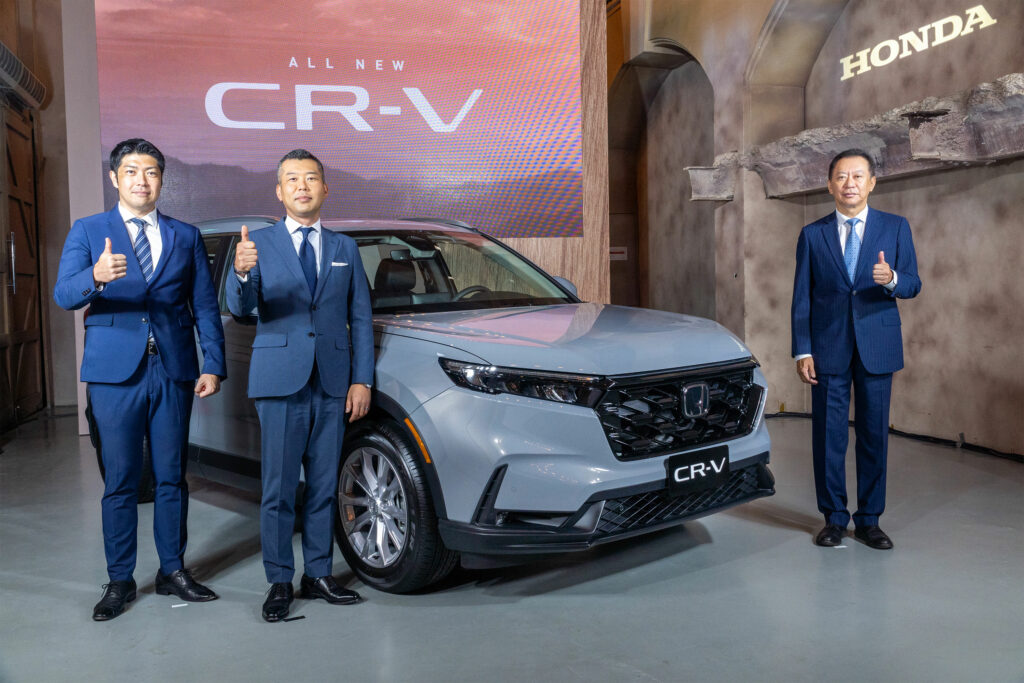 台灣本田宣布全新世代all-new-CR-V，各車型預接單。圖／台灣本田提供
