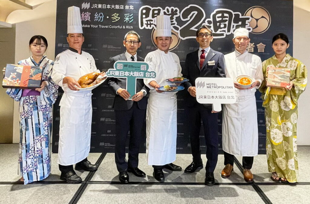 JR東日本大飯店台北兩周年慶活動提供各廳美食饗宴。