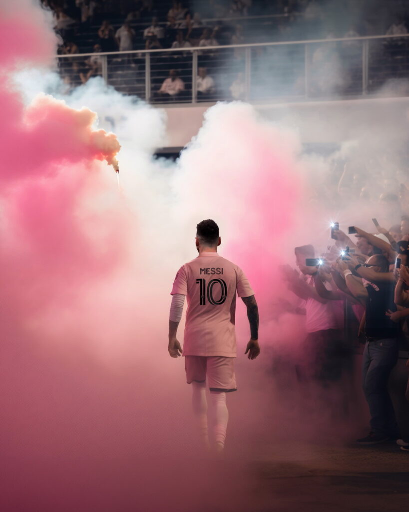 阿根廷球王梅西換上主場粉紅10號球衣席捲美洲！