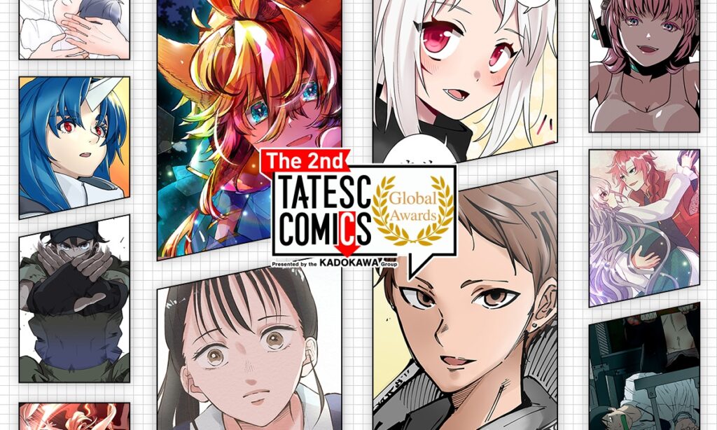 第二屆KADOKAWA全球條漫創作大賽「The 2nd TATESC COMICS Global Awards」熱烈開跑！