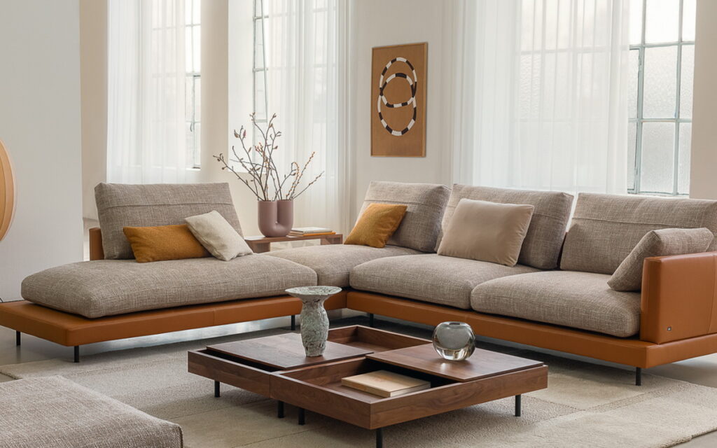 慶祝品牌創立60周年所推出的紀念款沙發－SINA。