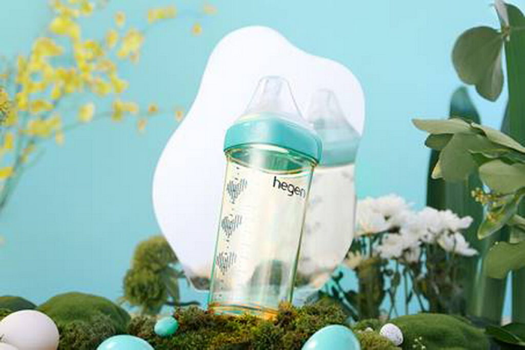 「Egg Blue Bottle誕藍奶瓶」蘊含著Selina替小腰果設計的小巧思。