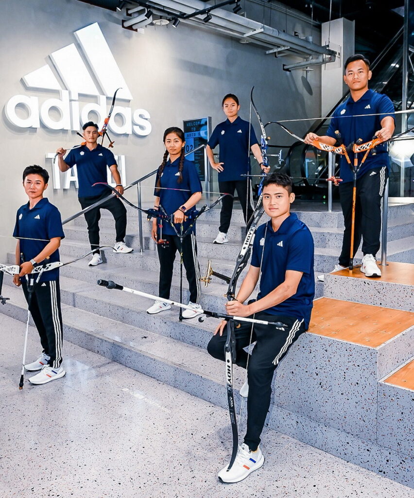 湯智鈞、雷千瑩領軍射箭代表隊，展現adidas「YOU GOT THIS你可以的」精神。